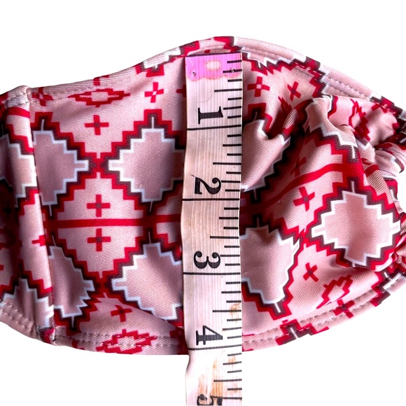 Bubalulu Malibu Strapless Bikini Top with O Ring NWOT - Picture 8 of 12